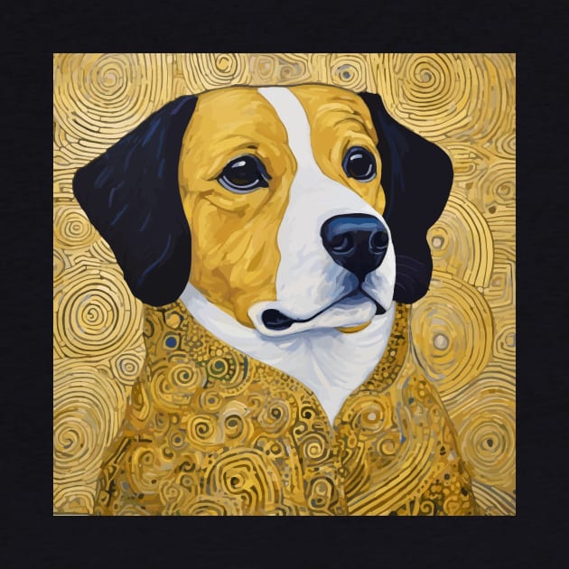 Portrait of Handsome Klimt Dog by bragova